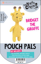 The Knitty Critters Pouch Pals - Bridget the Giraffe