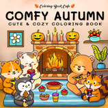 Coloring Book Cafe - Comfy Autumn