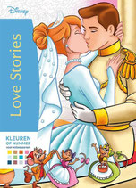 Disney Love Stories - Kleuren op nummer - Nederlandse versie