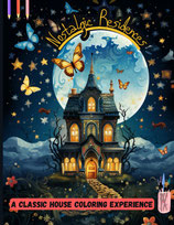 Nostalgic Residences Coloring Book