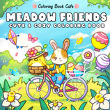 Coloring Book Cafe - Meadow Friends