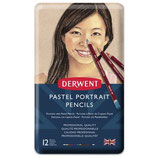 Derwent Pastel - 12 Pencils Portrait