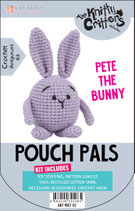 The Knitty Critters Pouch Pals - Pete the Bunny
