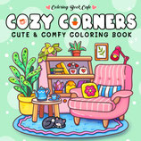 Coloring Book Cafe - Cozy Corners