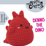 The Knitty Critters Pouch Pals - Dennis the Dino