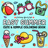 Coloring Book Cafe - Easy Summer
