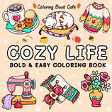 Coloring Book Cafe - Cozy Life