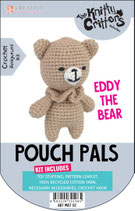 The Knitty Critters Pouch Pals - Eddy the Bear