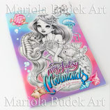 Mariola Budek - My Fantasy of Mermaids Coloring Book
