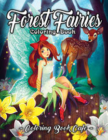 Coloring Book Cafe - Forest Fairies