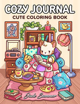 Jade summer - Cozy Journal cute coloring book