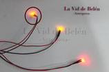 Led efecto llama NARANJA 3mm (11553)