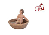 Niño bañándose en barreño (19039)