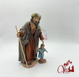 PASTOR CON NIÑO DE LA MANO (95647)