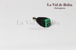 Conector Macho Jack 2.1x5.5mm DC
