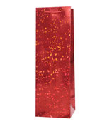 BOLSA BOTELLA HOLOGRAMA ROJA