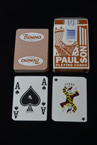 Binion's Gambling Hall Playing Cards (Cancelled Deck) / ビニオンズ ギャンブリング ホール キャンセルデック【コーナーカット＋エッジ着色】