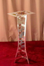 AL Magic Folding Table (Card) / アルミ製フォールディング・テーブル（カード柄）【シルバー脚】