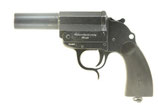 Deutsche Signalpistole Walther in Stahlausführung
