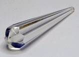 Bâton de cristal arrondis Feng-shui 15 cm à suspendre Ref bcgm15