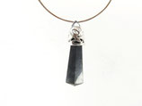 Pendentif Shungite filigrane plaqué argent Ref: 4513PENS