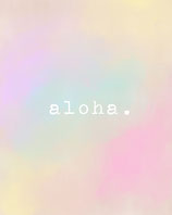 aloha pastell
