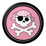 Piraten Girl kleine Partyteller