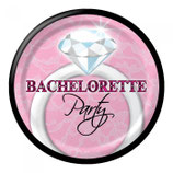 Bachelorette kleine Partyteller