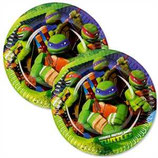 Ninja Turtles kleine Partyteller