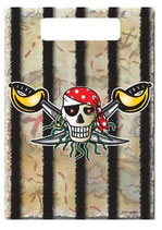 Piraten Roter Pirat Partytüten