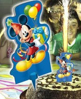 Mickey Mouse 2 D Kuchenfontäne
