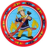 Feuerwehrmann Sam Partyteller