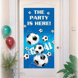 Fussball Türplakat