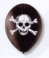 Piraten Totenkopf Latexballons
