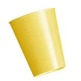 Uni Farben Gelb Partybecher