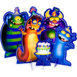 Monsterparty Tischdekoration