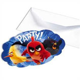 Angry Birds Film Einladungskarten