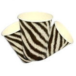 Dschungel Zebra Partybecher