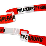 Polizei Absperrband