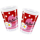 Minnie Mouse Blümchen Partybecher