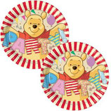 Winnie Pooh ABC kleine Partyteller