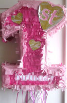 Piñata 1st Birthday Girl