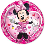 Minnie Mouse Herz Partyteller