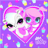 Littlest Pet Shop Cupcake Servietten