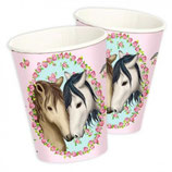 Pferde Partybecher