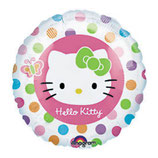 Hello Kitty rund Folienballon
