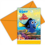 Findet Dory Einladungskarten