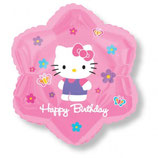 Hello Kitty Blume Folienballon