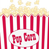 Kino Hollywood Popcorn Servietten klein