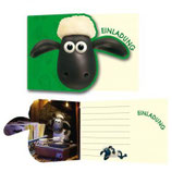 Shaun das Schaf Einladungskarten